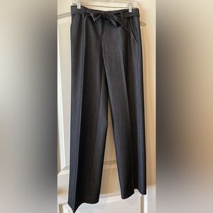 Calvin Klein wide leg tie front pant